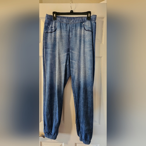 Zyia Denim Joggers, Size XXL - Picture 1 of 3